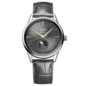 Unisex, Longines FLAGSHIP HERITAGE MOONPHASE L4.815.4.52.2