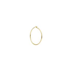 Gelbgold, Ohrringe, DoDo Creole Essentials DH94002-HOOPS-000OG