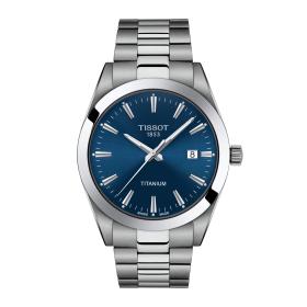 Herrenuhr, Tissot Gentleman Titanium T127.410.44.041.00