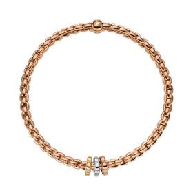 Roségold, Armschmuck, FOPE Eka Tiny Flex'it Armband 73901BX_XX_R_RBG_0XS