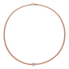 Weißgold, Halsschmuck, FOPE Flex'it PRIMA Collier 74408CX_PB_R_BBB_043