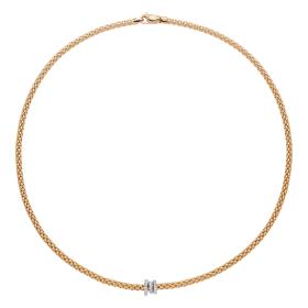 Weißgold, Halsschmuck, FOPE Flex'it PRIMA Collier 74408CX_PB_G_BBB_043