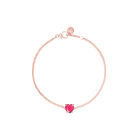 Roségold, Armschmuck, DoDo Armband Herz DBC3000-HEART-SR09R