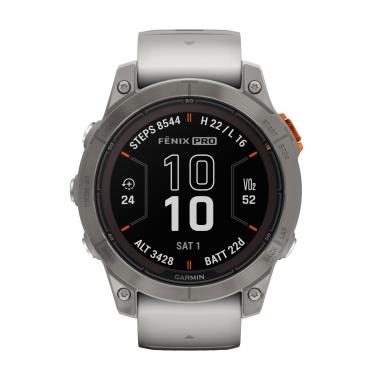 Herrenuhr, Quarzwerk, Garmin fēnix® 7S Pro – Sapphire Solar Edition 47mm