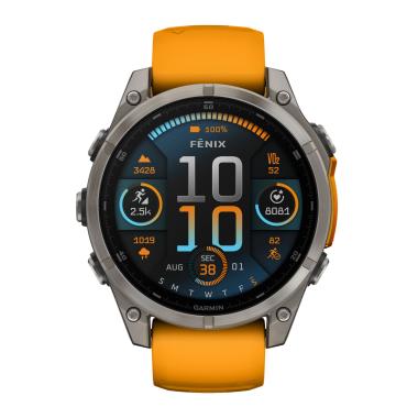 Herrenuhr, Quarzwerk, Garmin fēnix® 8 – 47 mm, AMOLED