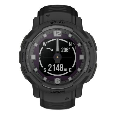 Herrenuhr, Quarzwerk, Garmin Instinct® Crossover Solar – Tactical Edition