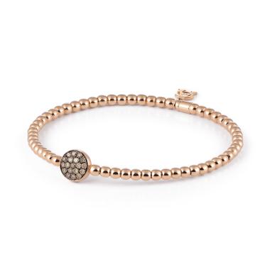 Armschmuck, Roségold, Al Coro Stretchy Armband