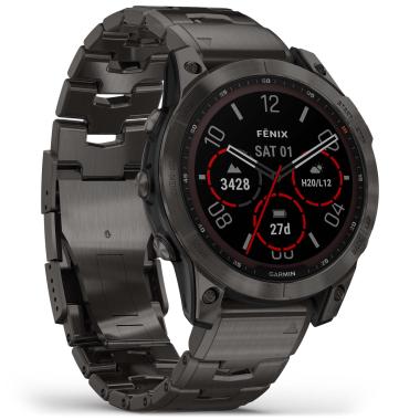 Herrenuhr, Quarzwerk, Garmin fēnix® 7 Sapphire Solar