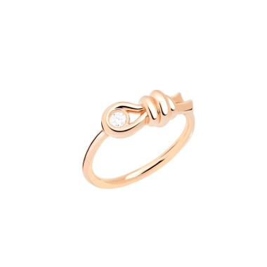 Ringe, Roségold, DoDo Ring Nodo