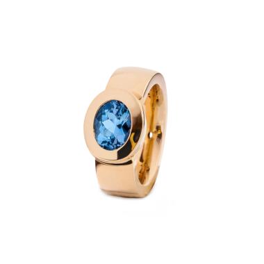 Ringe, Rotgold, Jochen Pohl Jochen Pohl Aquamarin Ring